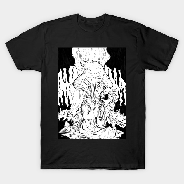 Trippy Witch T-Shirt by ZandroLex